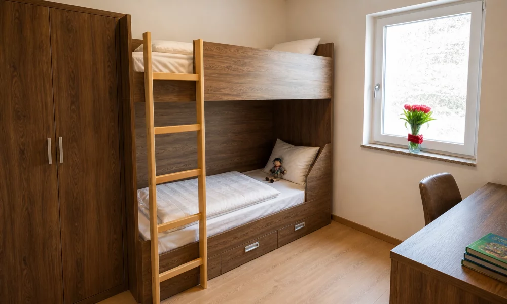 kleines Schlafzimmer - Stockbett