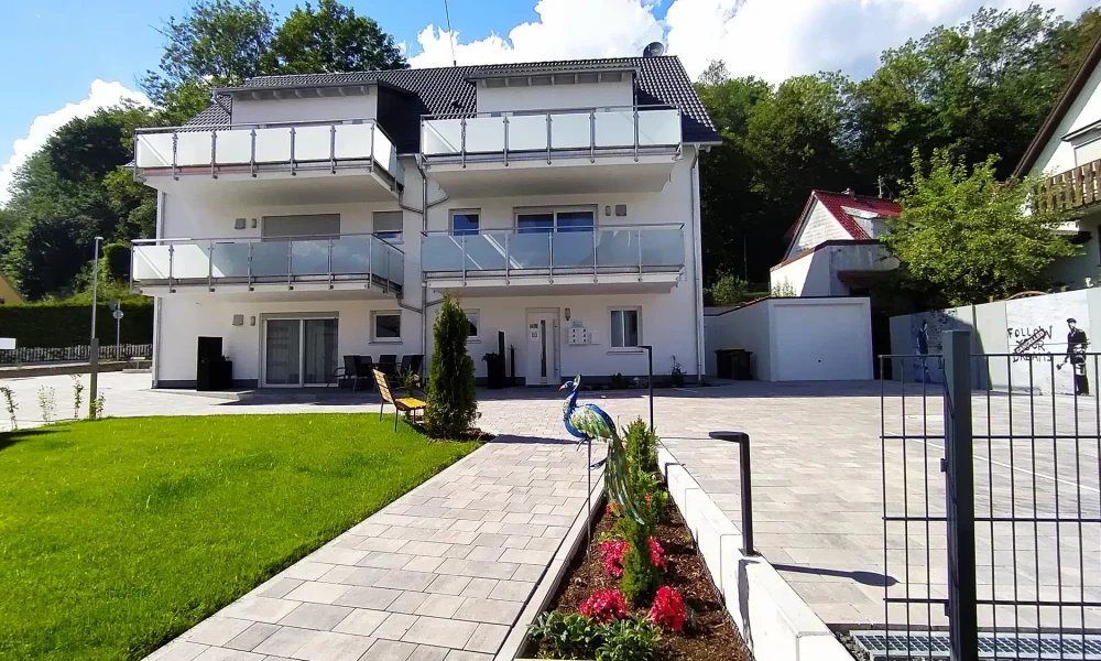 Gästehaus Munk Südansicht Sommer