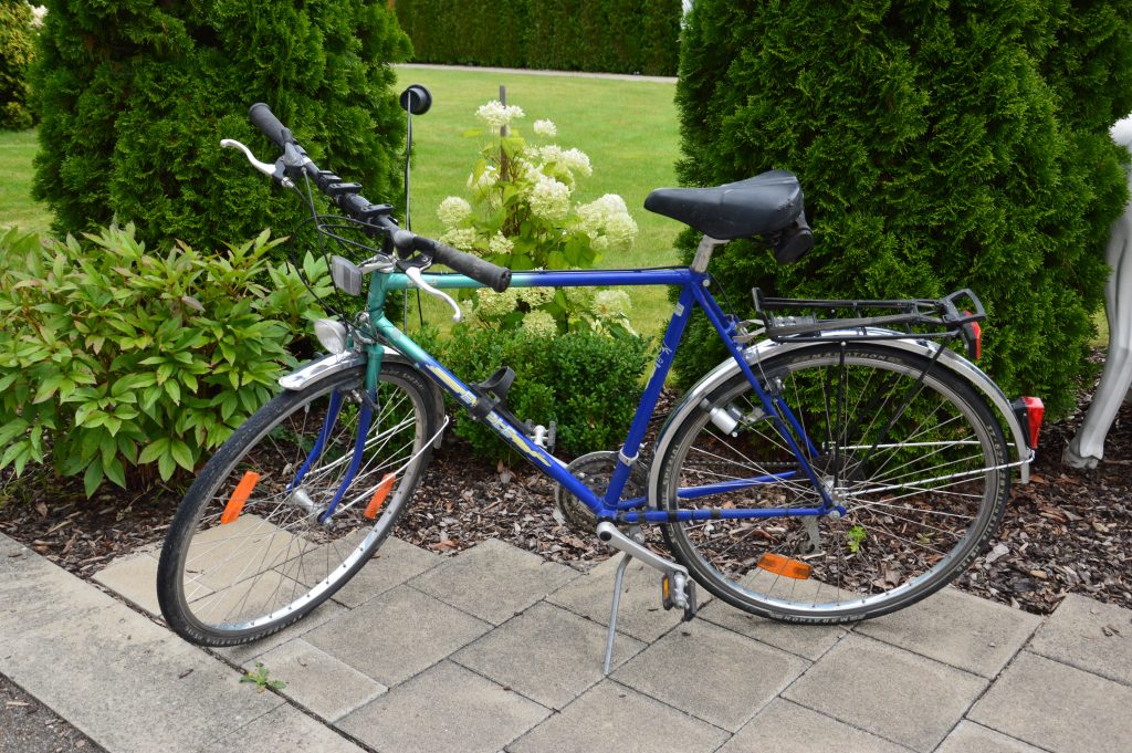 Bike rental Günzburg - bike green blue